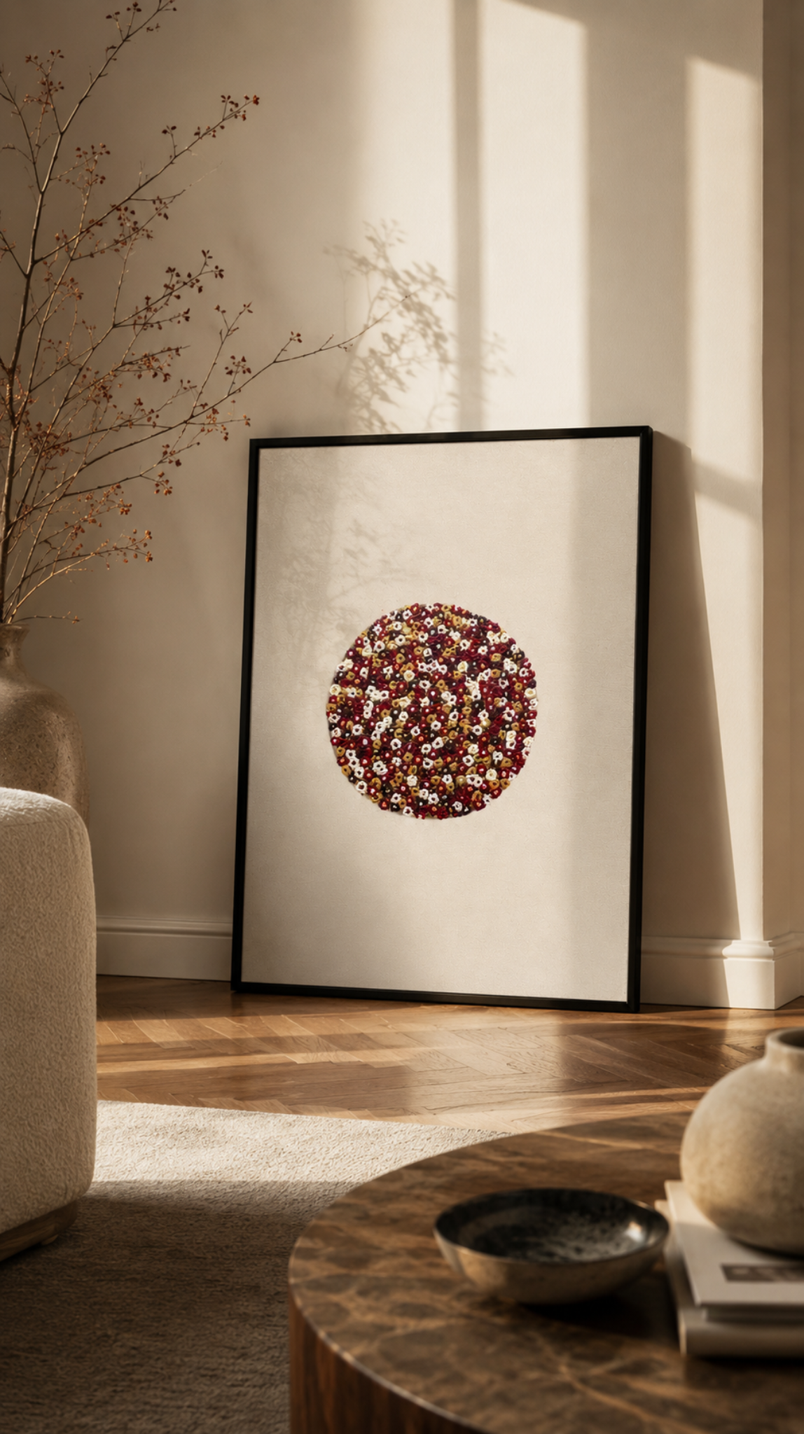 Nidos. Corazón despierto. Lienzo 50x70 cm