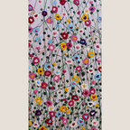 Todo florece rosa pálido. Lienzo 100x100 cm