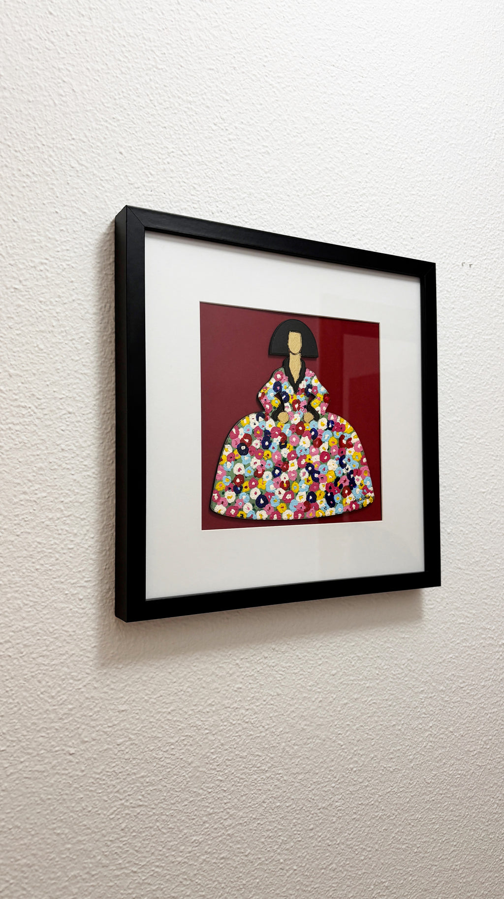 Dama de palacio - 30x30 cm