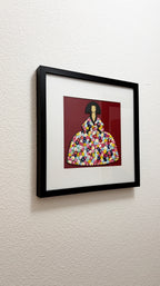 Dama de palacio - 30x30 cm