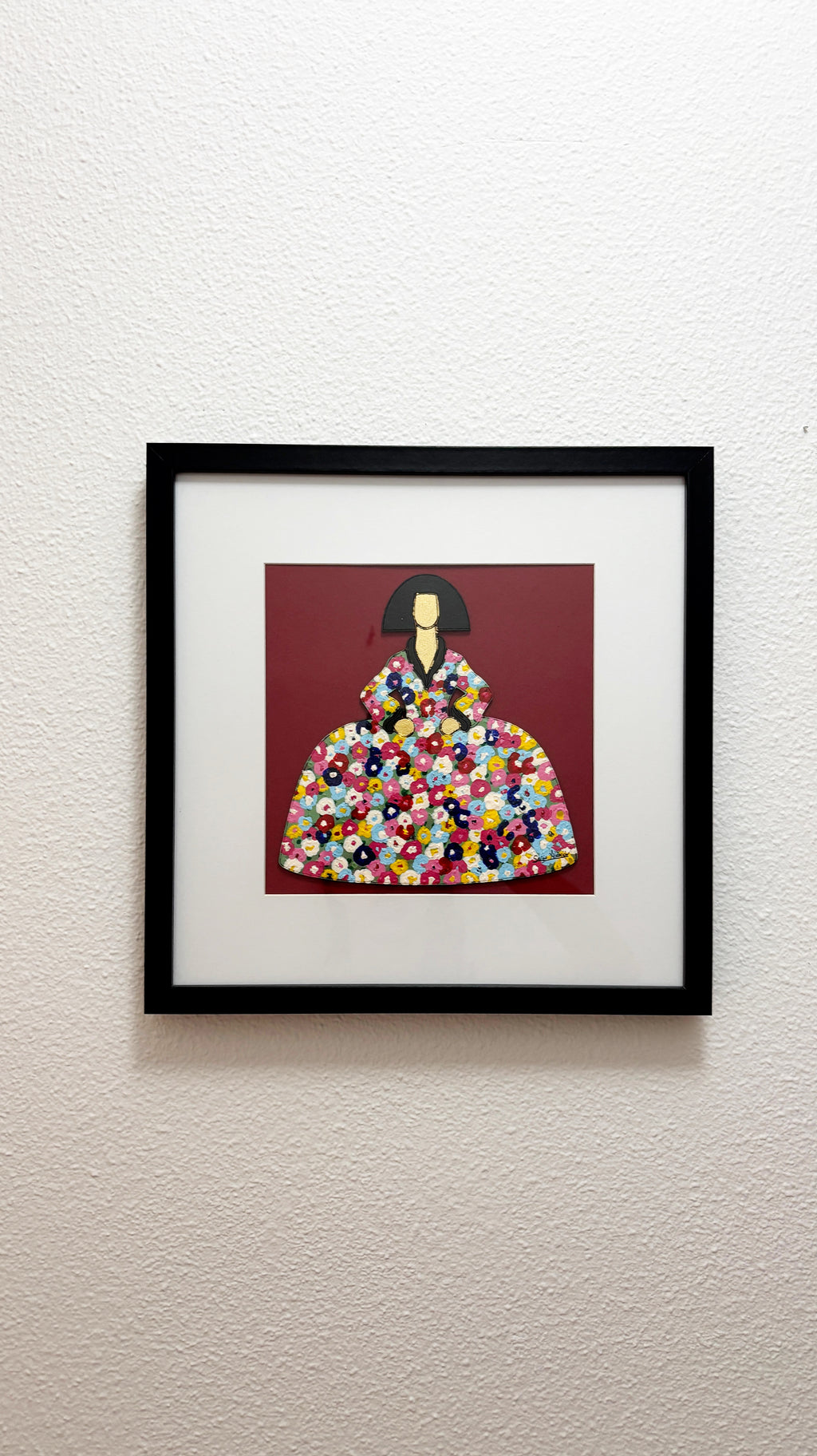 Dama de palacio - 30x30 cm