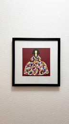 Dama de palacio - 30x30 cm