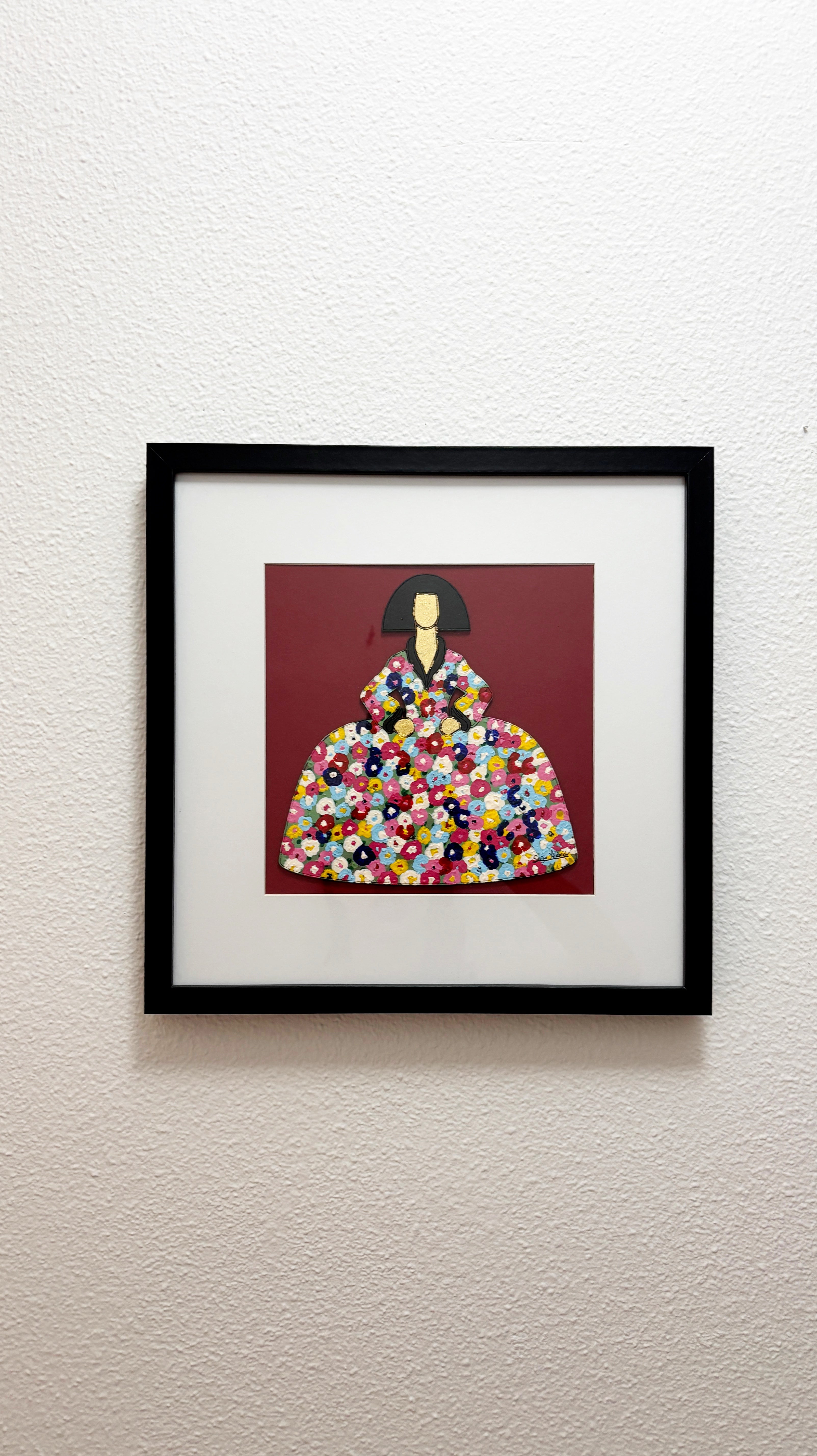 Dama de palacio - 30x30 cm