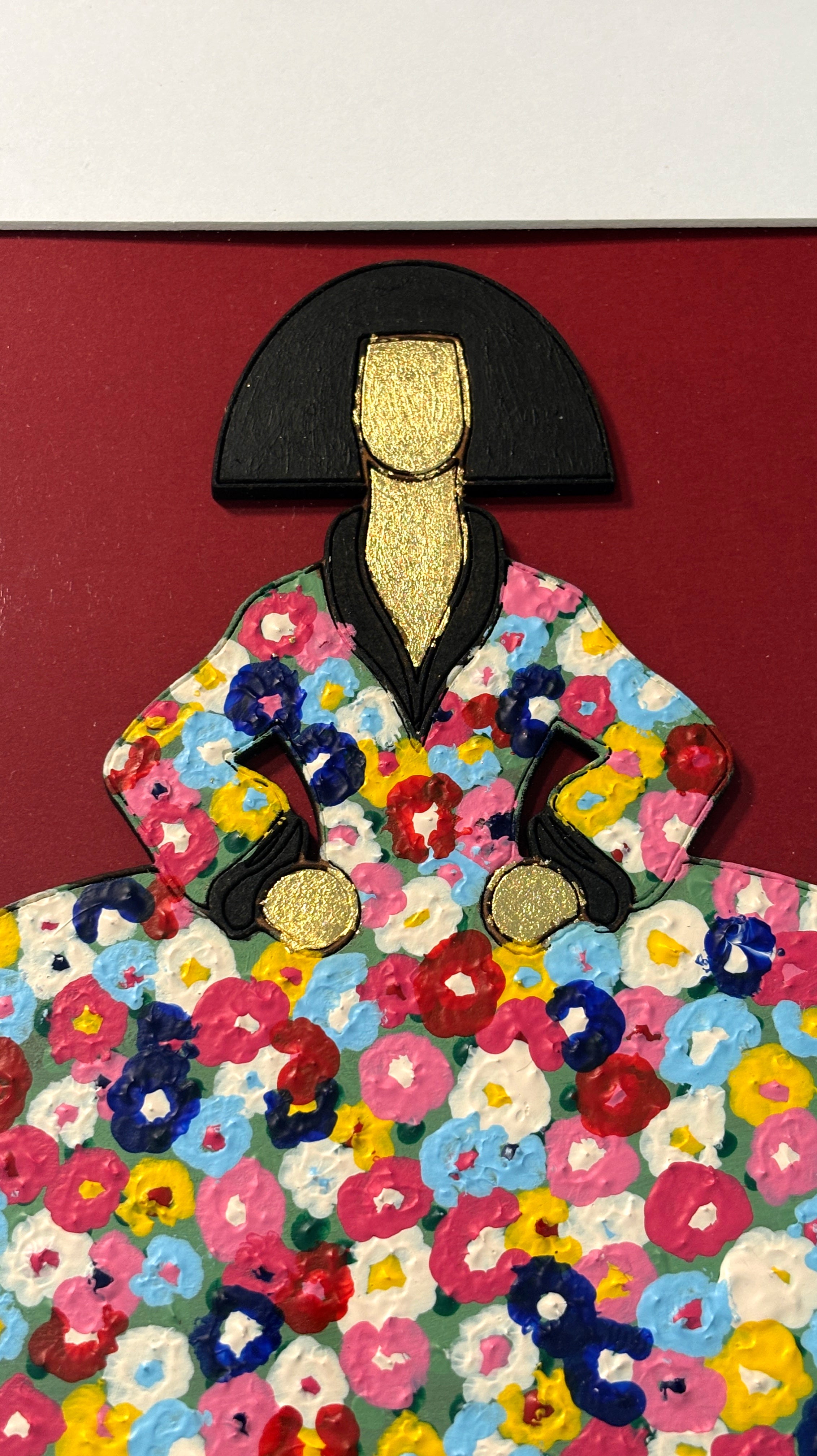 Dama de palacio - 30x30 cm