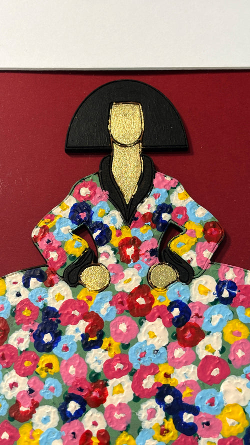 Dama de palacio - 30x30 cm