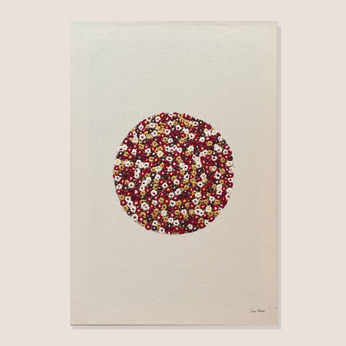 Nidos. Corazón despierto. Lienzo 50x70 cm