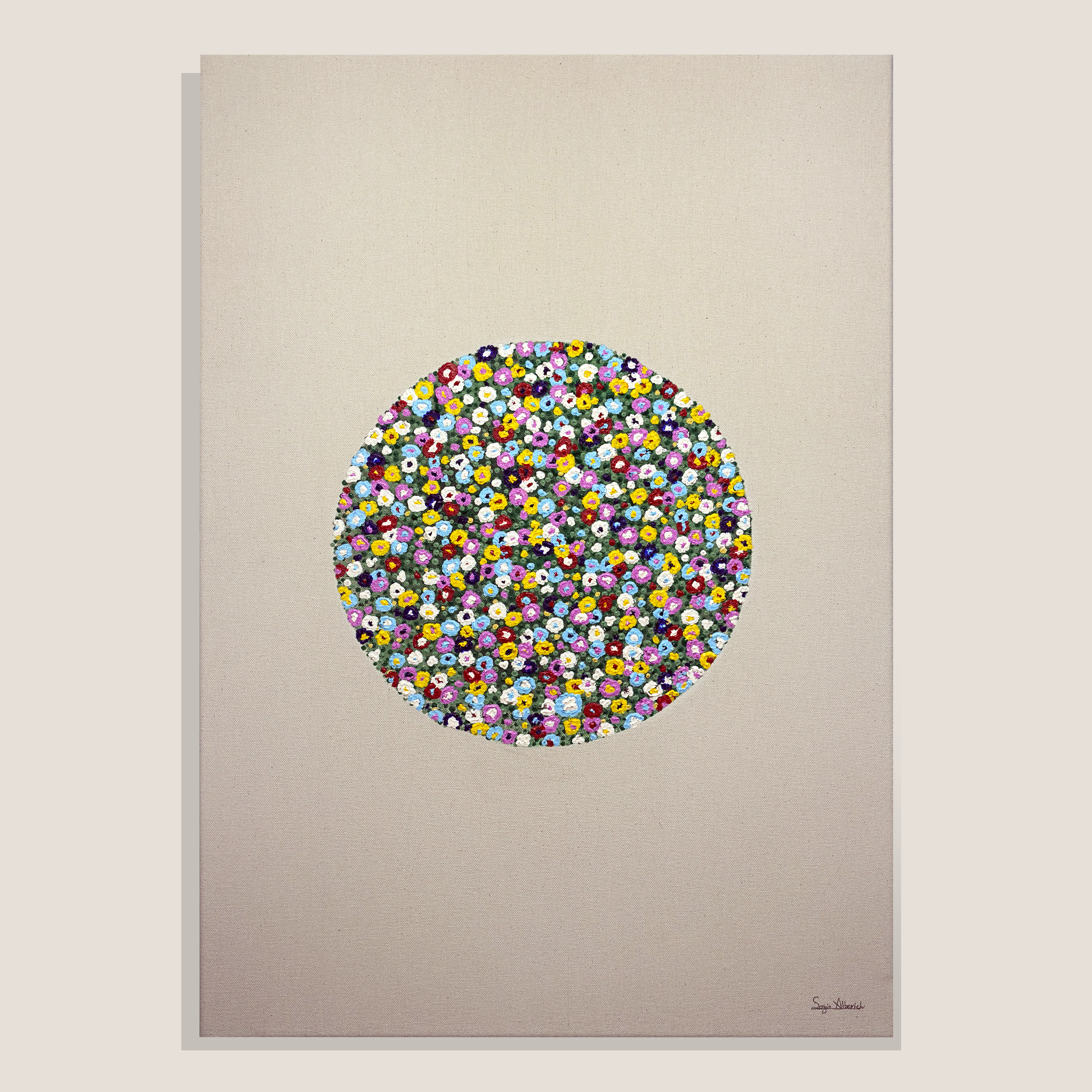 Nidos. Lienzo 50x70 cm